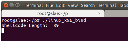 Linux Bind Shell &#8211; x86