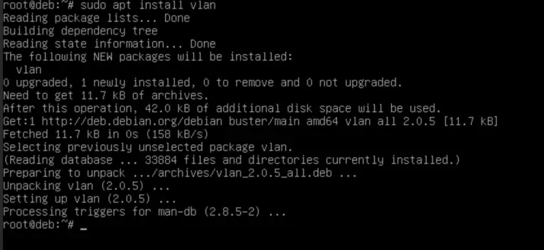 Vlan настройка в ubuntu