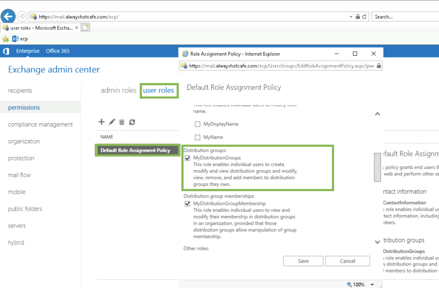 Enabling Users To Manage Distribution Groups In Outlook | OpenTechTips