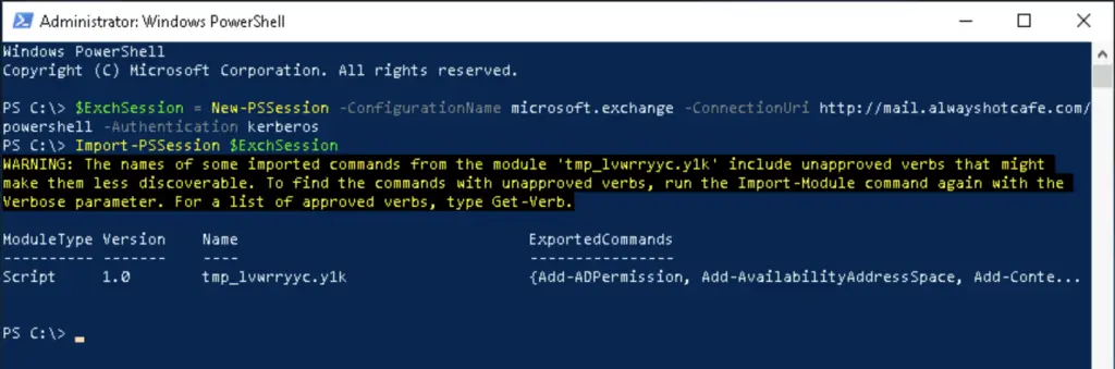 Accessing Microsoft Exchange: the GUI vs Shell