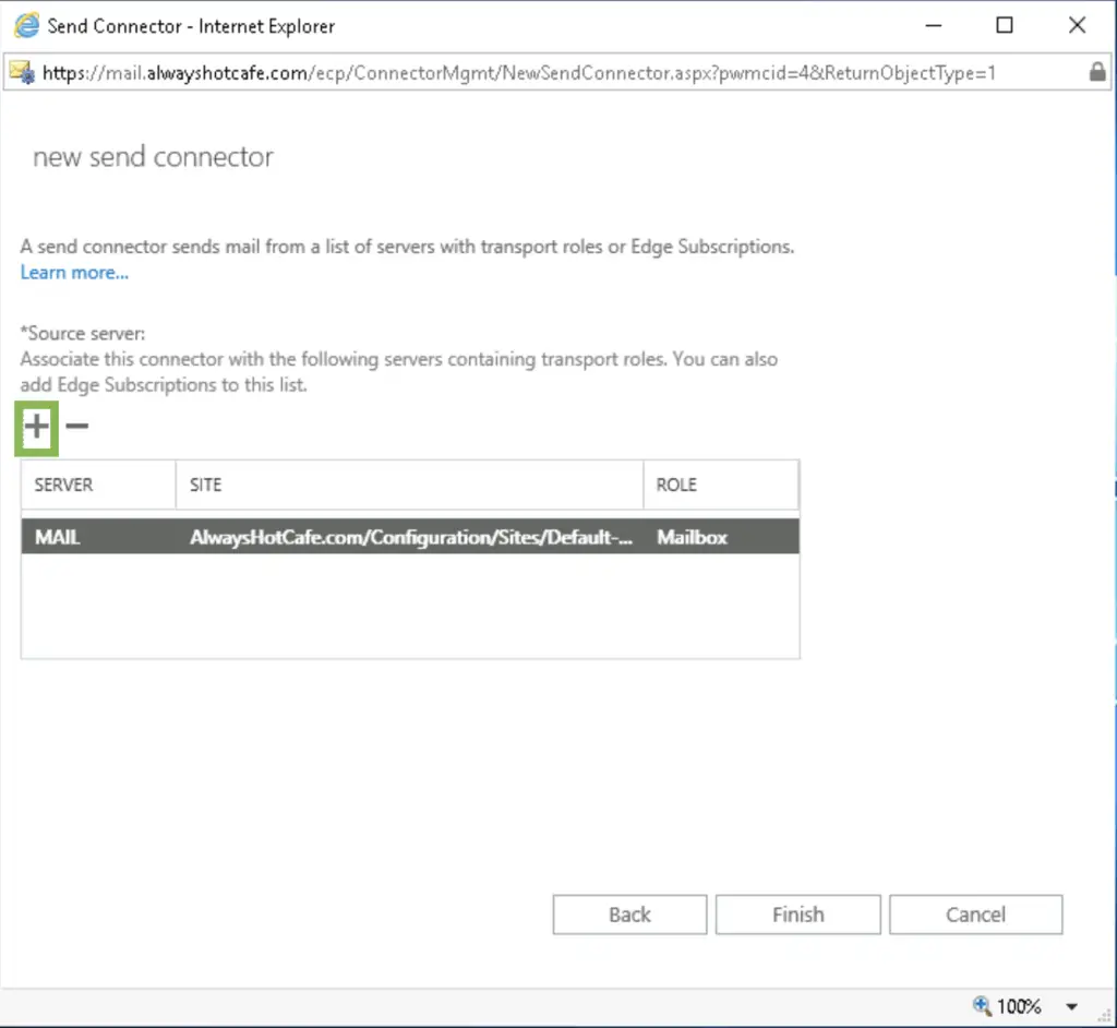 Set up Enforced TLS for on-prem Exchange 2019