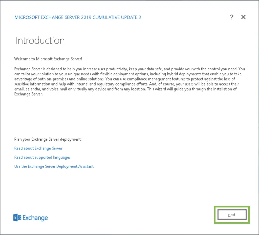 How to Install a new Microsoft Exchange 2019 Server &#8211; Step by Step