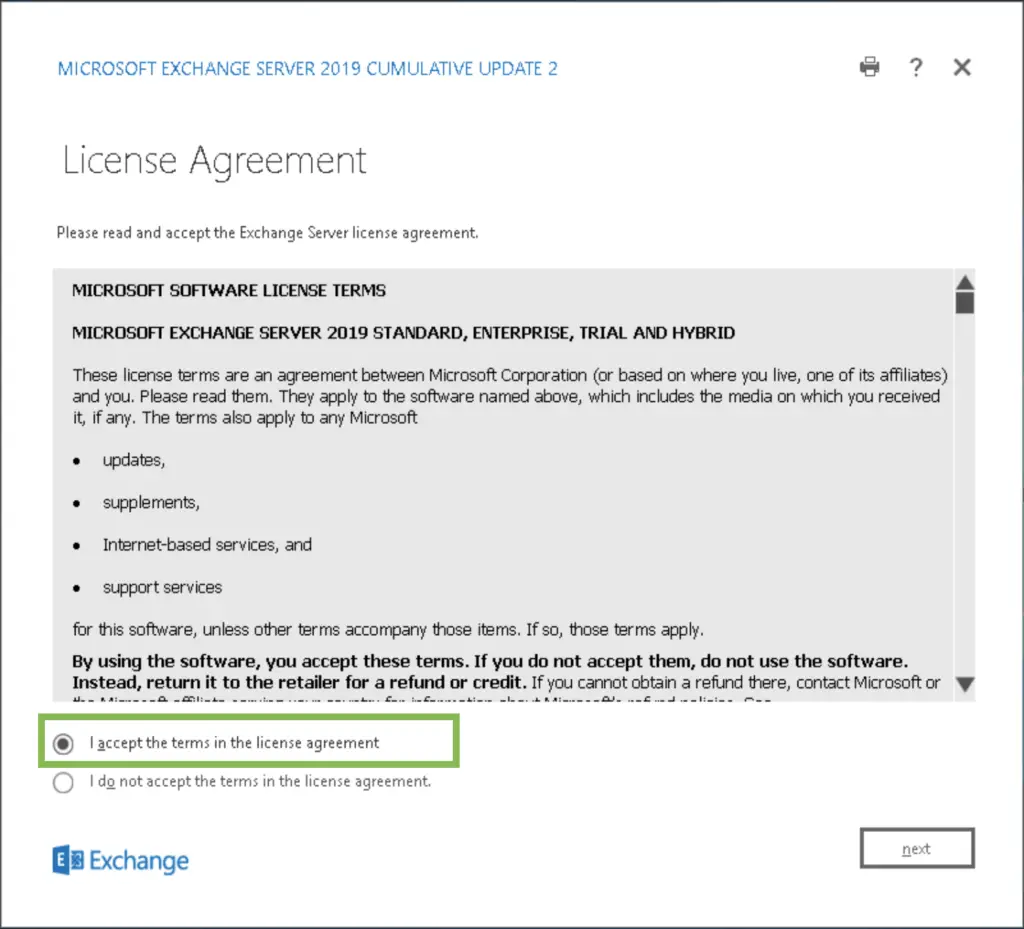 How to Install a new Microsoft Exchange 2019 Server &#8211; Step by Step