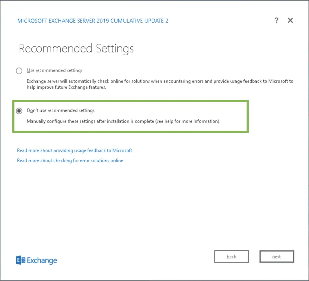 How to Install a new Microsoft Exchange 2019 Server &#8211; Step by Step