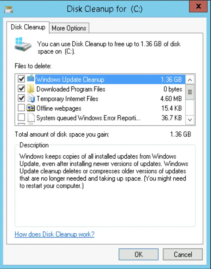 LOW Disk Space &#8211; Detailed Windows Cleanup Steps