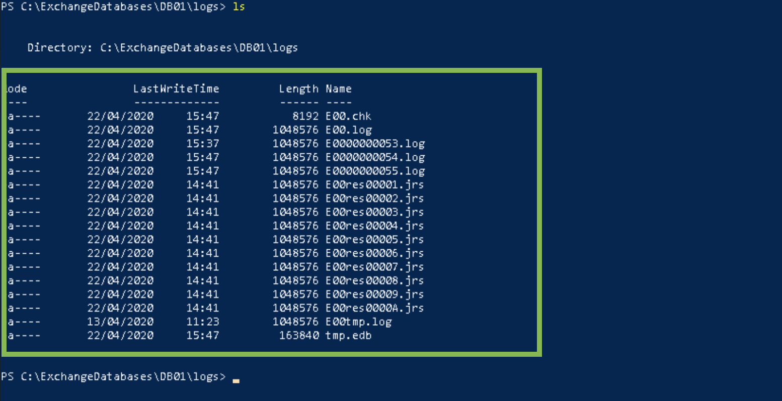 How to Delete Exchange TRANSACTION LOG Files | OpenTechTips