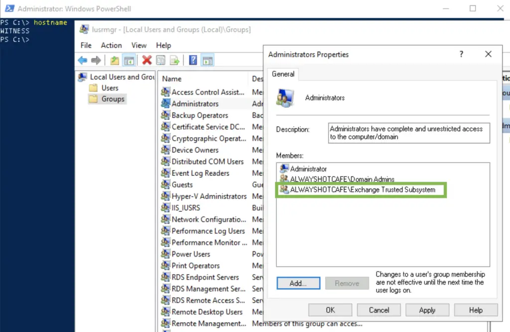 How to Create an Exchange 2019 Database Availability Group