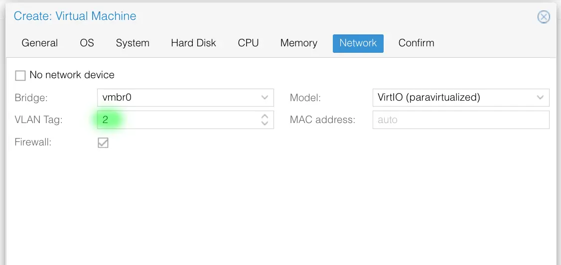Forward whole trunk ports to VMs in Proxmox