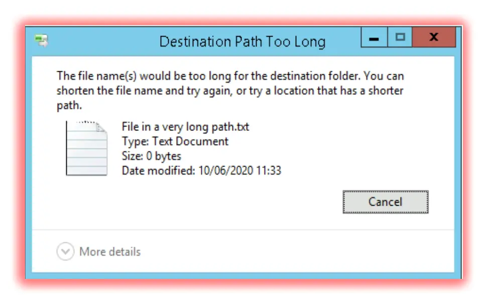 Dealing With SUPER LONG file path in Windows