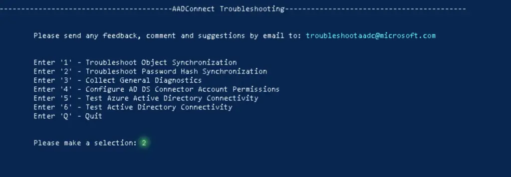 Office 365 &#8211; Force Password Sync with Azure AD