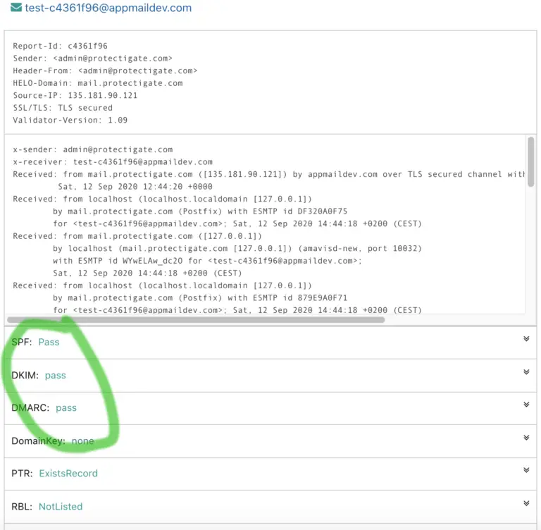 Zimbra dkim настройка dns