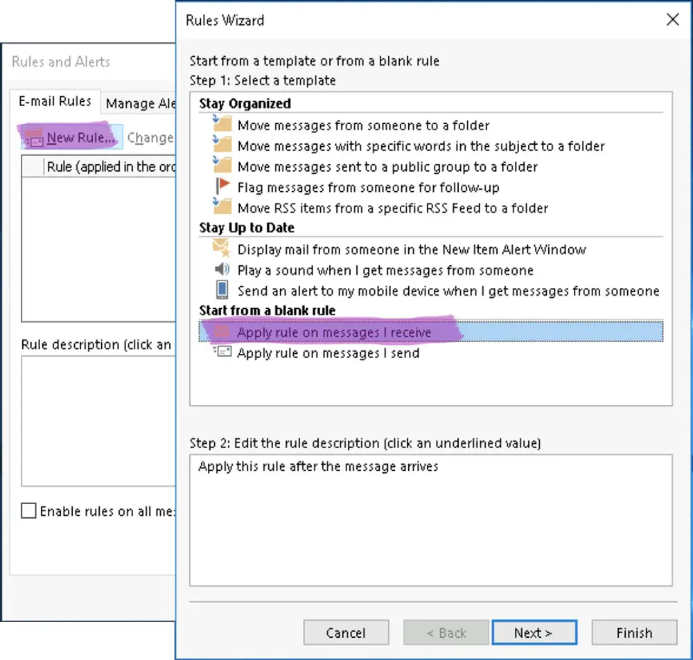 Set up Auto Reply to All Messages in Outlook