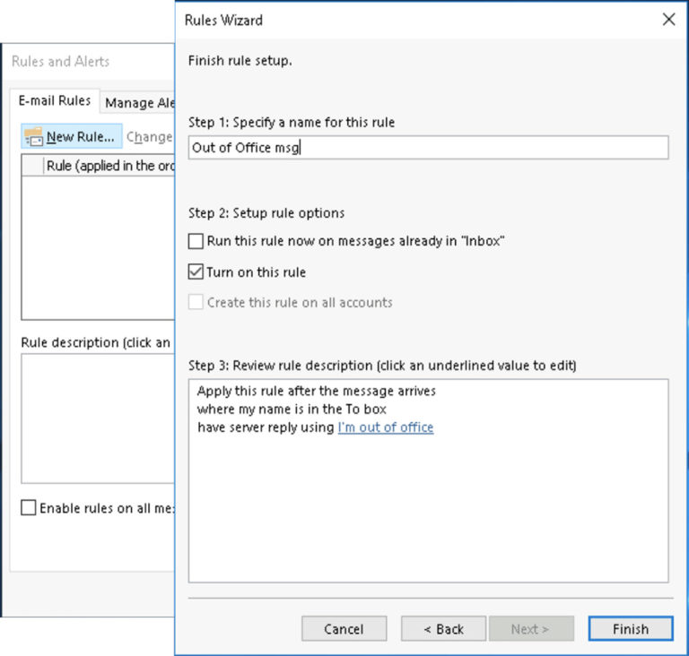Set up Auto Reply to All Messages in Outlook | OpenTechTips
