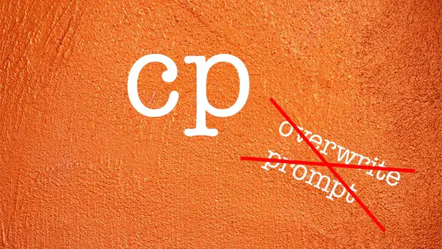 linux cp force create directory