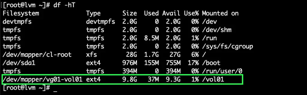 Create and Expand LVM Volumes &#8211; Step by Step Guide