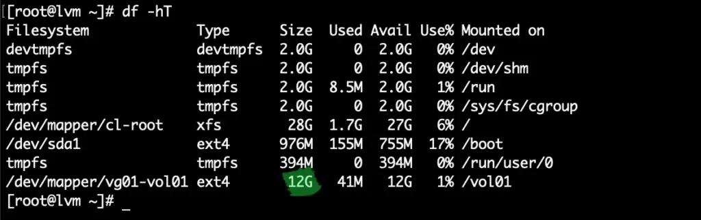 Create and Expand LVM Volumes &#8211; Step by Step Guide