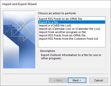 How to print the Global Address Book in Outlook