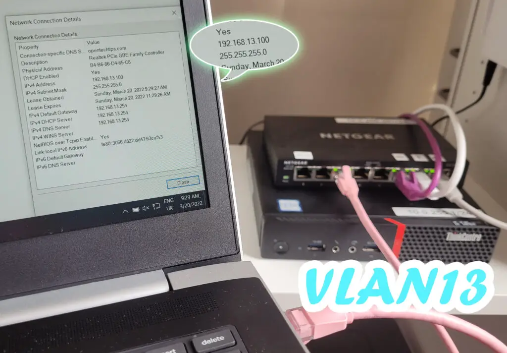 Exercise: Set up 10 new VLANs on the pfSense LAN interface