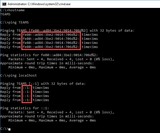 How to set localhost IPv4 instead of IPv6