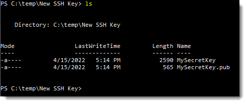 SSH Private key Authentication to Linux on a Windows Machine