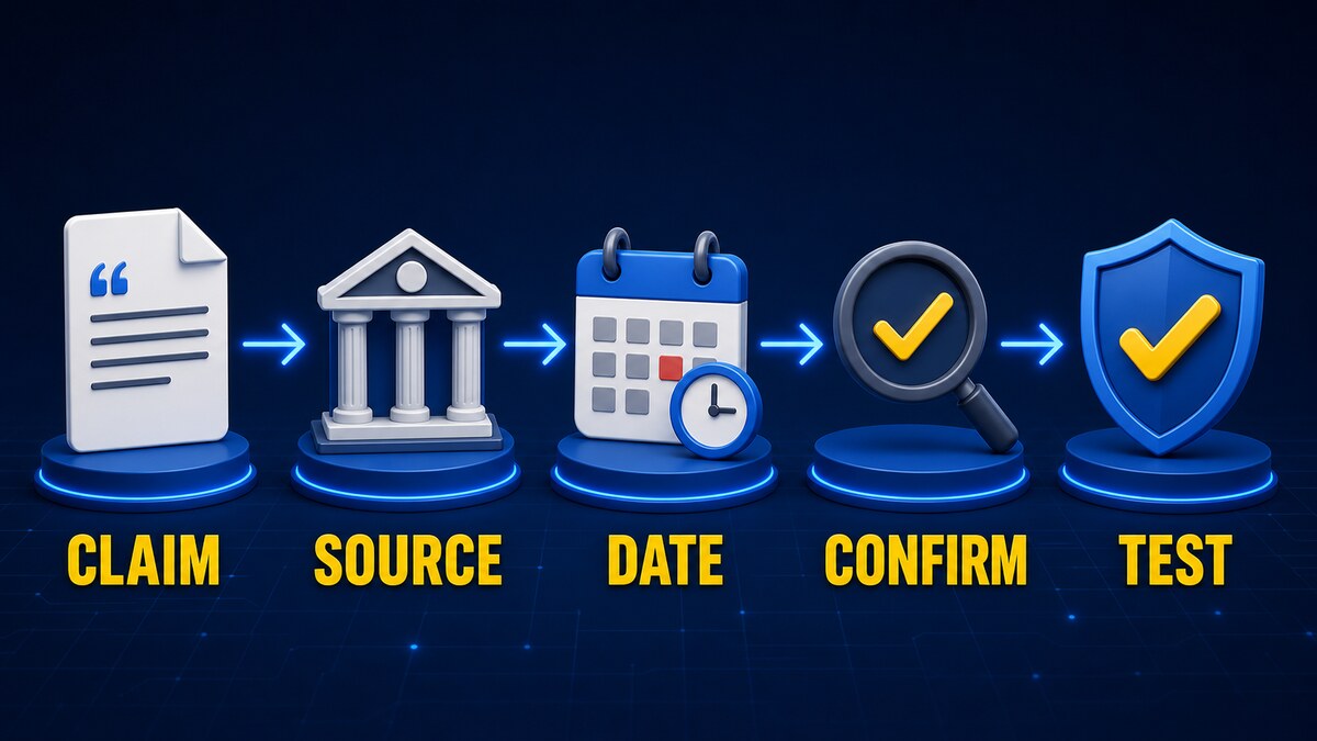 How to Check Whether an AI Answer Is True: A Practical Verification Guide